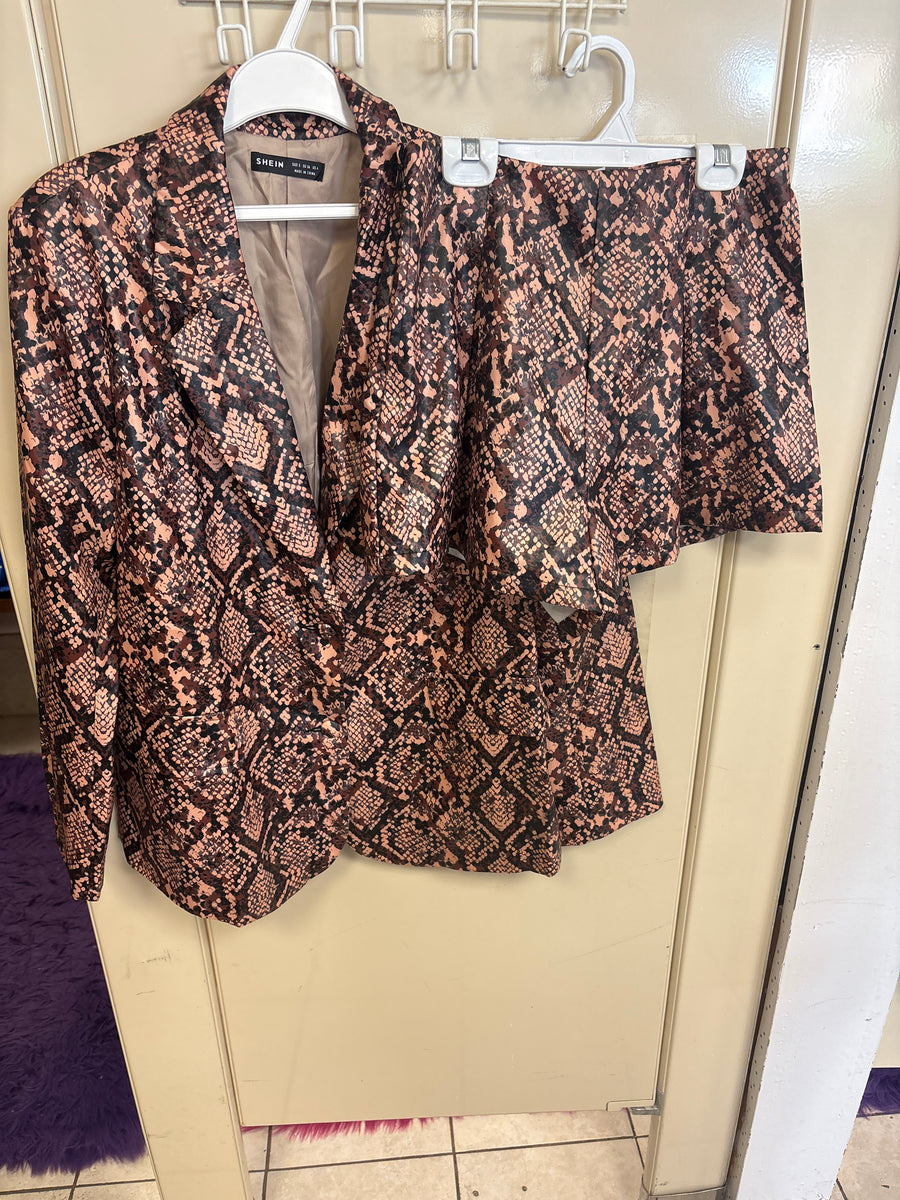 Ensemble imprimé serpent — taille 4 — photo 2