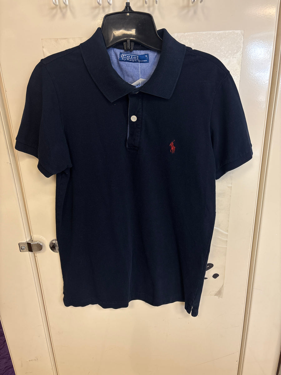 Polo bleu marine Ralph Lauren — taille S — photo 1